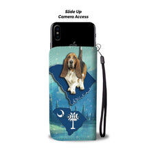 Load image into Gallery viewer, Cute Basset Hound Dog Print Wallet Case-Free Shipping-SC State