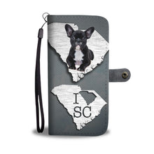 Load image into Gallery viewer, Cute French Bulldog Print Wallet Case-Free Shipping-SC State