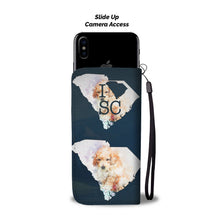 Load image into Gallery viewer, Cute Poodle Dog Art Print Wallet Case-Free Shipping-SC State
