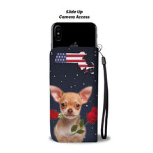 Load image into Gallery viewer, Chihuahua dog Print Wallet Case-Free Shipping-MA State