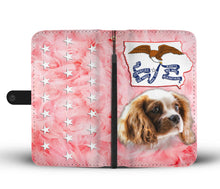 Load image into Gallery viewer, Cavalier King Charles Spaniel Print Wallet Case- Free Shipping-IA State