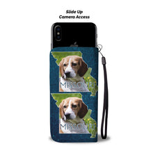 Load image into Gallery viewer, Cute Beagle Dog Print Wallet Case-Free Shipping-MO State