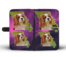 Load image into Gallery viewer, Cavalier King Charles Spaniel Print Wallet Case-Free Shipping-MO State