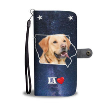 Load image into Gallery viewer, Cute Labrador Retriever Print Wallet Case- Free Shipping-IA State
