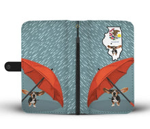 Load image into Gallery viewer, Cute Basset Hound Print Wallet Case-Free Shipping-IL State