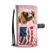 Load image into Gallery viewer, Cavalier King Charles Spaniel Print Wallet Case- Free Shipping-UT State