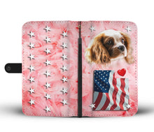 Load image into Gallery viewer, Cavalier King Charles Spaniel Print Wallet Case- Free Shipping-UT State