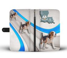 Load image into Gallery viewer, Cute Beagle Dog Print Wallet Case-Free Shipping-LA State