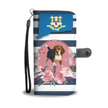 Load image into Gallery viewer, Cute Beagle Print Wallet Case-Free Shipping-CT State