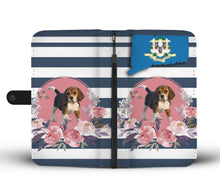 Load image into Gallery viewer, Cute Beagle Print Wallet Case-Free Shipping-CT State
