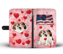 Load image into Gallery viewer, Cute Beagle Dog Print Wallet Case-Free Shipping-ND State