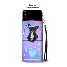 Load image into Gallery viewer, Cute French Bulldog Print Wallet Case-Free Shipping-OR State