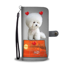 Load image into Gallery viewer, Cute Bichon Frise Print Wallet Case-Free Shipping-ND State