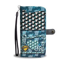 Load image into Gallery viewer, Cute Maltese Dog Pattern Print Wallet Case-Free Shipping-OR State
