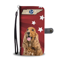 Load image into Gallery viewer, Cocker Spaniel Print Wallet Case-Free Shipping-TN State