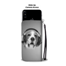 Load image into Gallery viewer, Cute Beagle Dog Print Wallet Case- Free Shipping-NC State
