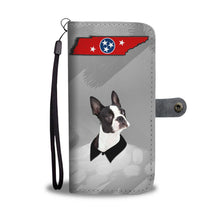 Load image into Gallery viewer, Boston Terrier Print Wallet Case-Free Shipping-TN State