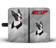 Load image into Gallery viewer, Boston Terrier Print Wallet Case-Free Shipping-TN State