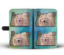 Load image into Gallery viewer, Cute Pomeranian Print Wallet Case-Free Shipping-OR State