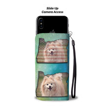 Load image into Gallery viewer, Cute Pomeranian Print Wallet Case-Free Shipping-OR State