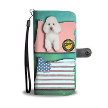 Load image into Gallery viewer, Cute Poodle Dog Print Wallet Case-Free Shipping-OR State
