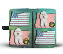 Load image into Gallery viewer, Cute Poodle Dog Print Wallet Case-Free Shipping-OR State