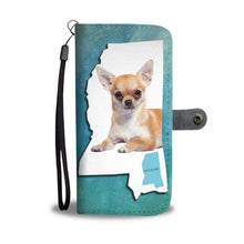 Load image into Gallery viewer, Cute Chihuahua Dog Print Wallet Case-Free Shipping-MS State
