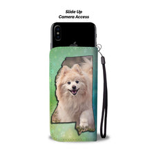 Load image into Gallery viewer, Cute Pomeranian Dog Print Wallet Case-Free Shipping-MS State