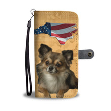 Load image into Gallery viewer, Chihuahua Print Wallet Case-Free Shipping-NC State