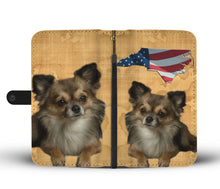 Load image into Gallery viewer, Chihuahua Print Wallet Case-Free Shipping-NC State
