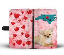 Load image into Gallery viewer, Cute Chihuahua Print Wallet Case- Free Shipping-NC State