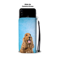 Load image into Gallery viewer, Cocker Spaniel Print Wallet Case-Free Shipping-CA State