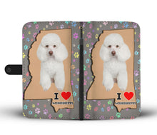 Load image into Gallery viewer, Cute Poodle Print Wallet Case-Free Shipping-MS State