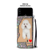 Load image into Gallery viewer, Cute Poodle Print Wallet Case-Free Shipping-MS State