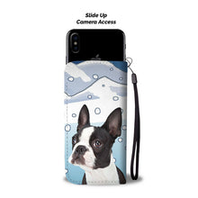 Load image into Gallery viewer, Boston Terrier Print Wallet Case-Free Shipping-MT State