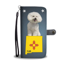 Load image into Gallery viewer, Cute Bichon Frise Print Wallet Case-Free Shipping-NM State
