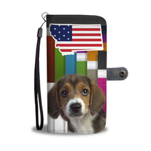 Load image into Gallery viewer, Cute Beagle Print Wallet Case-Free Shipping-MT State