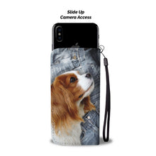 Load image into Gallery viewer, Cute Cavalier King Charles Spaniel Print Wallet Case-Free Shipping-NM State