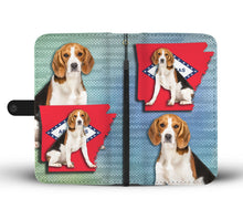 Load image into Gallery viewer, Cute Beagle Print Wallet Case-Free Shipping-AR State