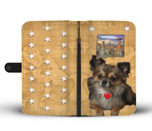 Load image into Gallery viewer, Chihuahua Print Wallet Case-Free Shipping-NM State