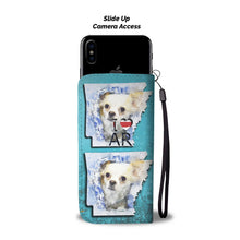Load image into Gallery viewer, Cute Chihuahua Dog Art Print Wallet Case-Free Shipping-AR State