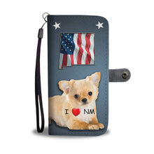 Load image into Gallery viewer, Cute Chihuahua Print Wallet Case-Free Shipping-NM State