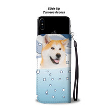 Load image into Gallery viewer, Cute Akita Print Wallet Case-Free Shipping-KY State