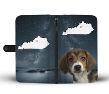 Load image into Gallery viewer, Cute Beagle Print Wallet Case-Free Shipping-KY State