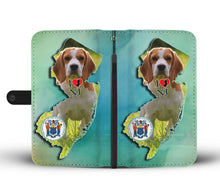 Load image into Gallery viewer, Cute Beagle Dog Print Wallet Case-Free Shipping-NJ State