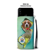Load image into Gallery viewer, Cute Beagle Dog Print Wallet Case-Free Shipping-NJ State