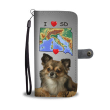 Load image into Gallery viewer, Cute Chihuahua Print Wallet Case-Free Shipping-SD State