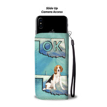 Load image into Gallery viewer, Cute Beagle Print Wallet Case-Free Shipping-OK State