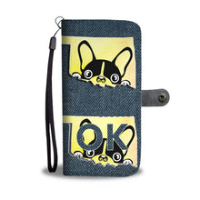 Load image into Gallery viewer, Cute Boston Terrier Print Wallet Case-Free Shipping-OK State