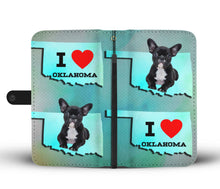 Load image into Gallery viewer, Cute French Bulldog Print Wallet Case-Free Shipping-OK State